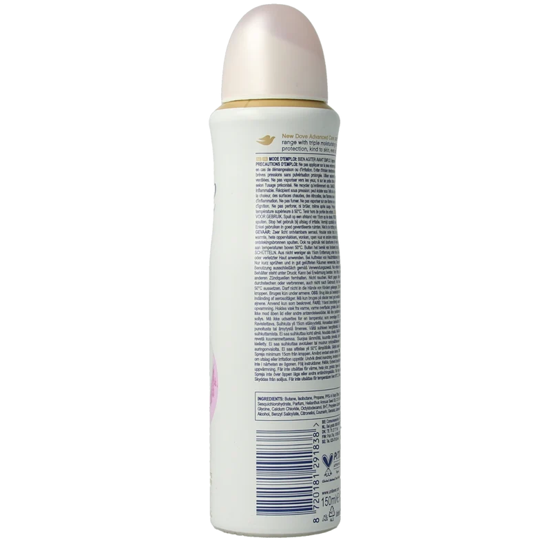 Dove Deodorant spray soft feel 150.00 Milliliter