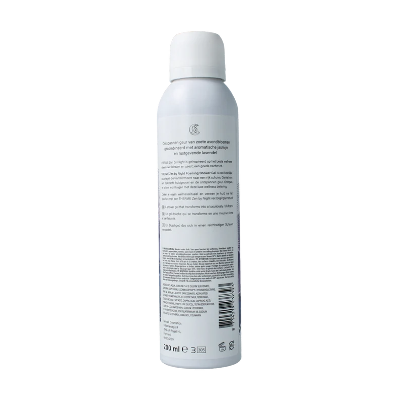 Therme Zen by night foaming showergel 200.00 Milliliter