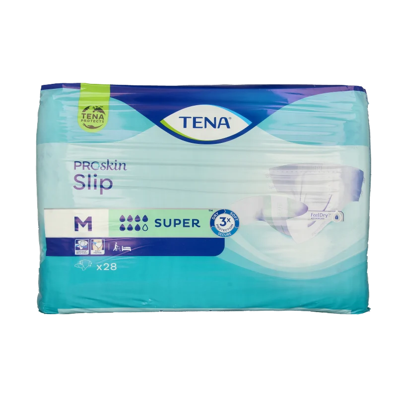 Tena Proskin slip super maat M 28 Stuks