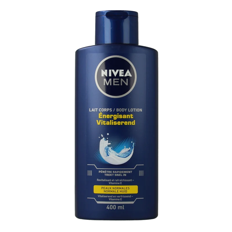 Nivea Men bodylotion revitaliserend / hydraterend 400.00 Milliliter