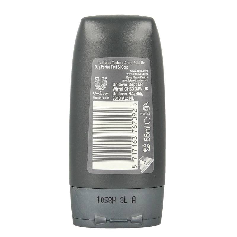 Dove Shower men + care clean comfort 55.00 Milliliter