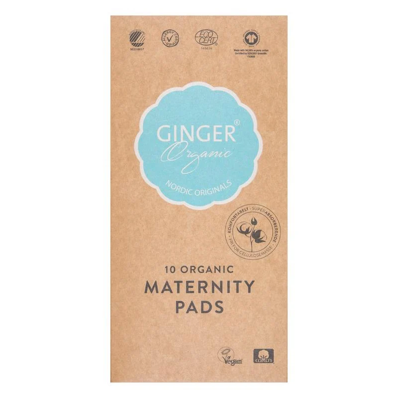 Ginger Organic Kraamverband 10.00 Stuks