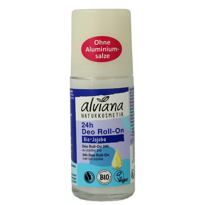 Alviana Deo roll-on organic jojoba 50.00 Milliliter