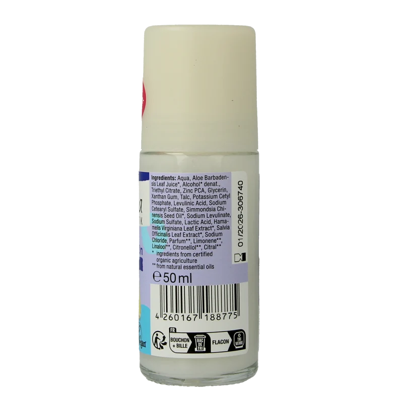 Alviana Deo roll-on organic jojoba 50.00 Milliliter