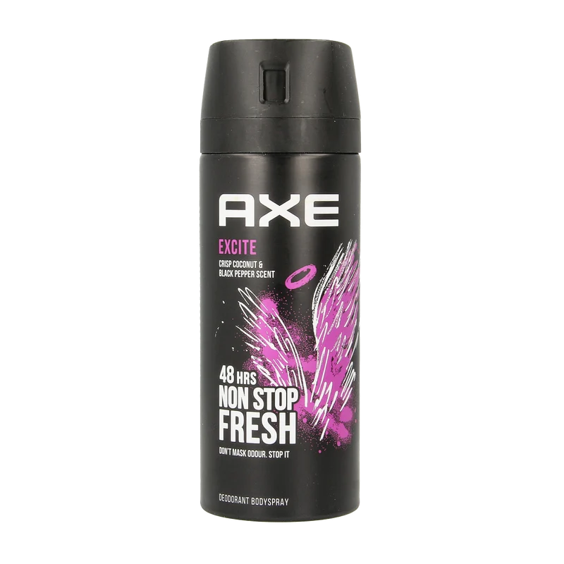 AXE Deodorant bodyspray excite 150.00 Milliliter