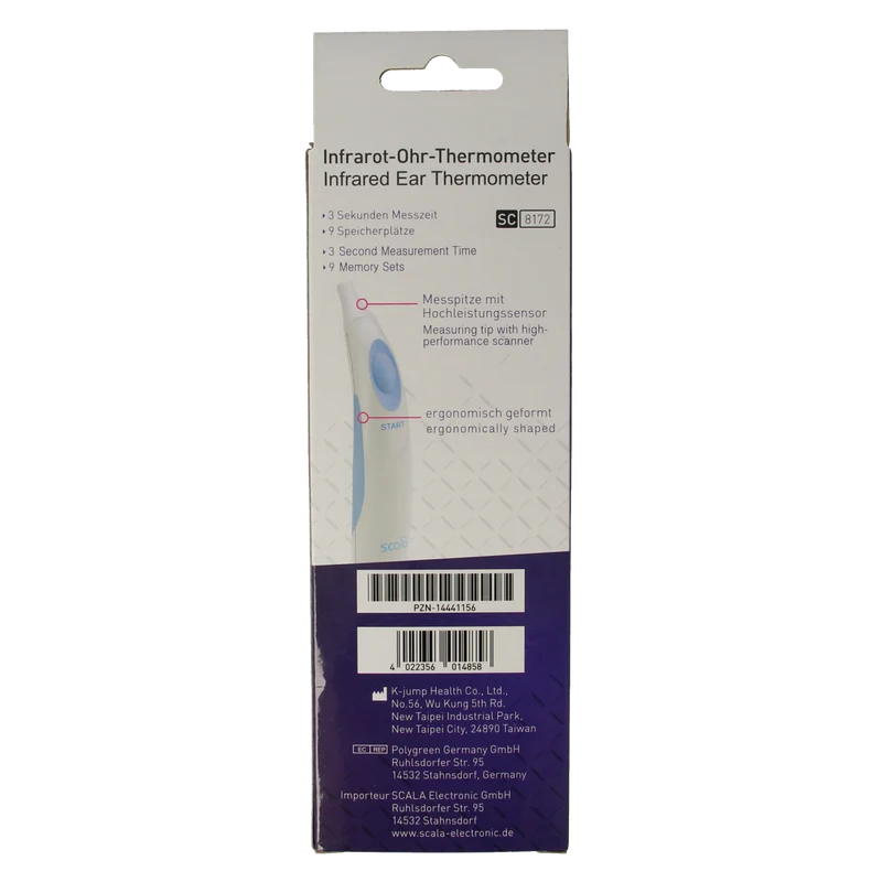Scala Oorthermometer SC 8172 1.00 Stuks