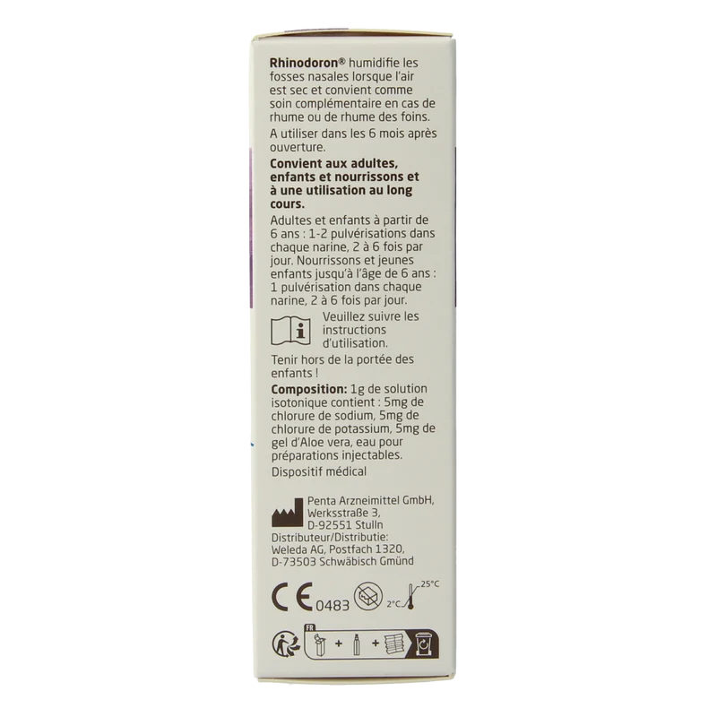 Weleda Rhinodoron neusspray 20.00 Milliliter