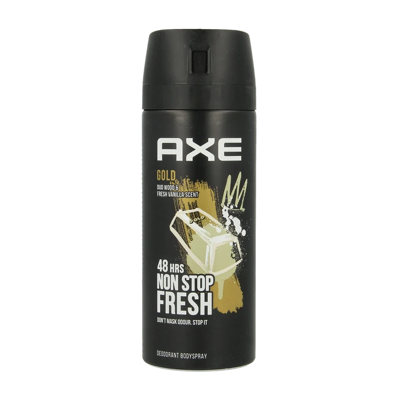 AXE Deodorant bodyspray gold 150.00 Milliliter