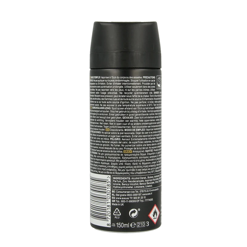 AXE Deodorant bodyspray gold 150.00 Milliliter