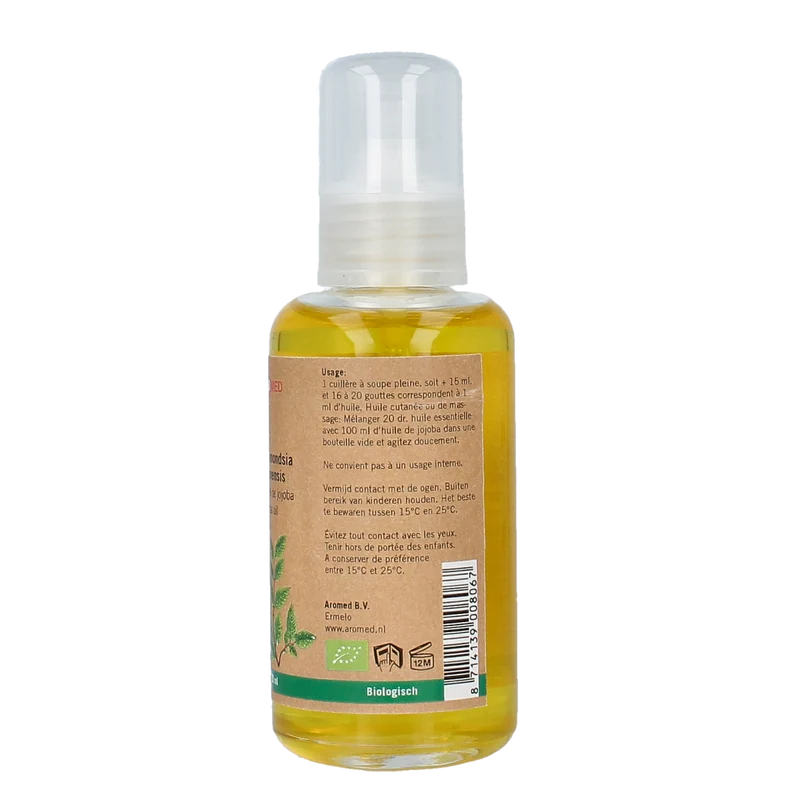 Aromed Jojoba olie bio 100.00 Milliliter