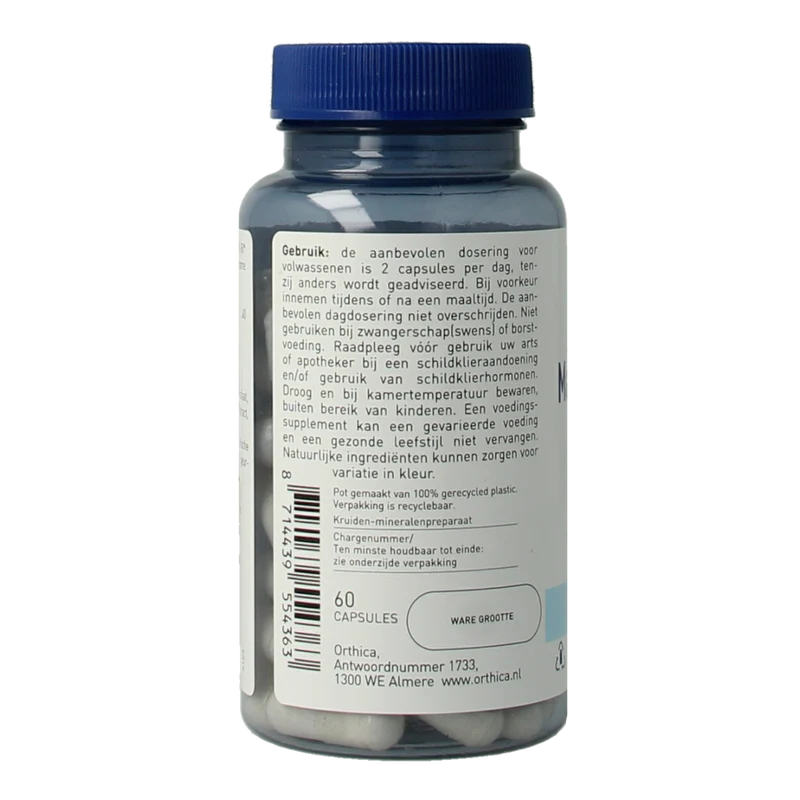 Orthica Magnesium plus 60.00 Capsules