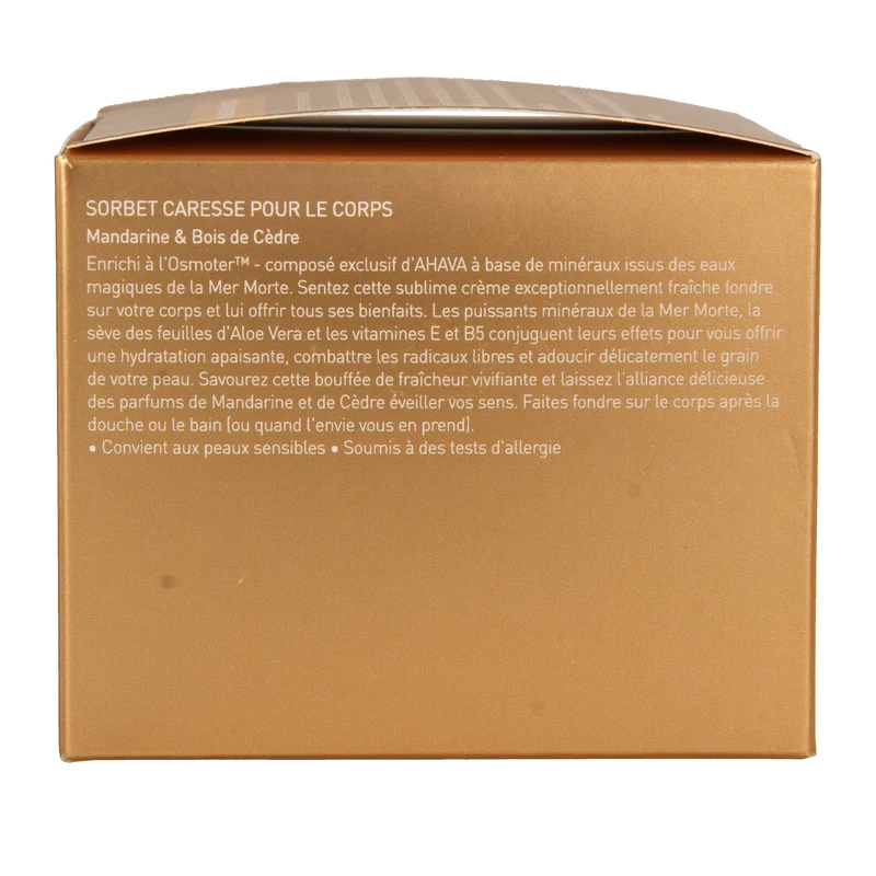 Ahava Caressing body sorbet Mandarin & Cedarwood 350.00 Milliliter