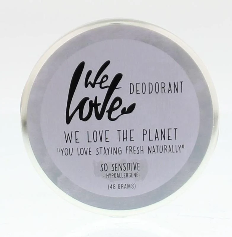 We Love The planet 100% natural deodorant so sensitive 48 Gram