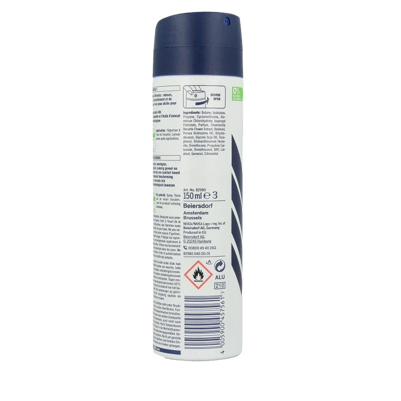 Nivea Men deodorant spray sensitive protect 150 Milliliter