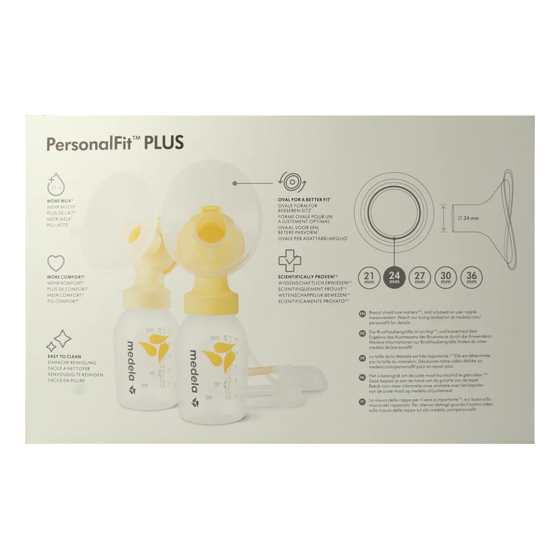 Medela Symphony afkolfset dubbel maat M 1.00 Set
