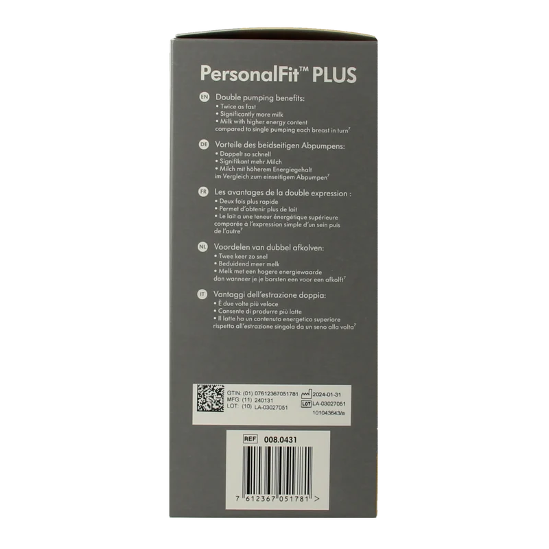 Medela Symphony afkolfset dubbel maat M 1.00 Set