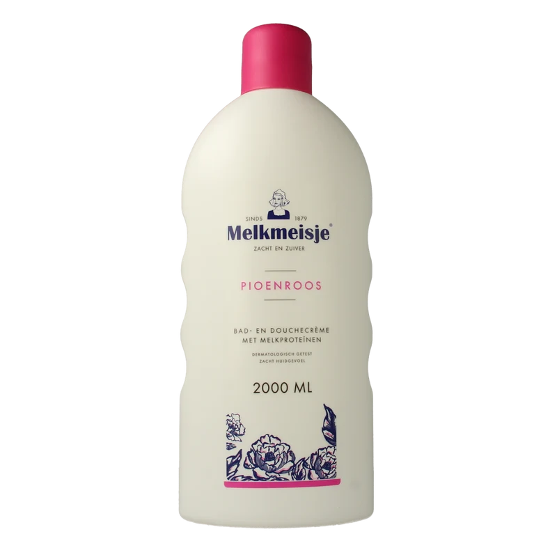 Melkmeisje Bad & douche pioenroos 2.00 Liter