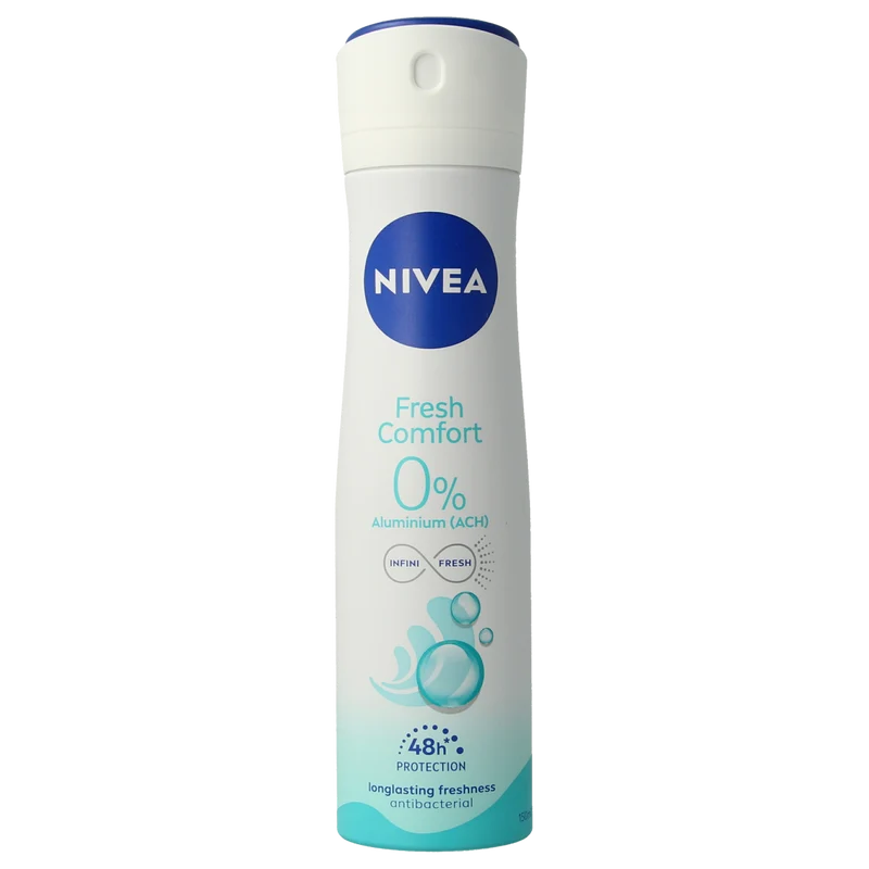 Nivea Deodorant fresh comfort spray 150.00 Milliliter