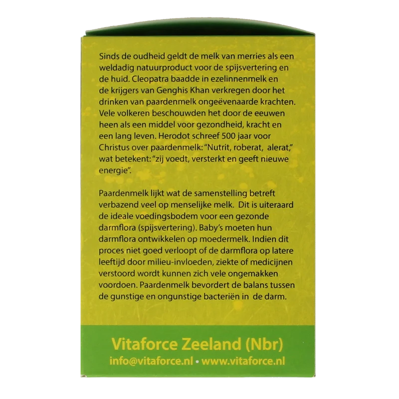 Vitaforce Paardenmelk capsules 120.00 Capsules
