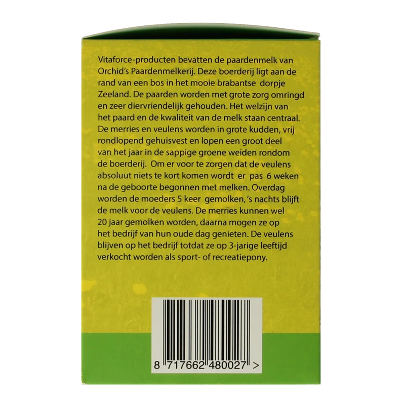 Vitaforce Paardenmelk capsules 120.00 Capsules