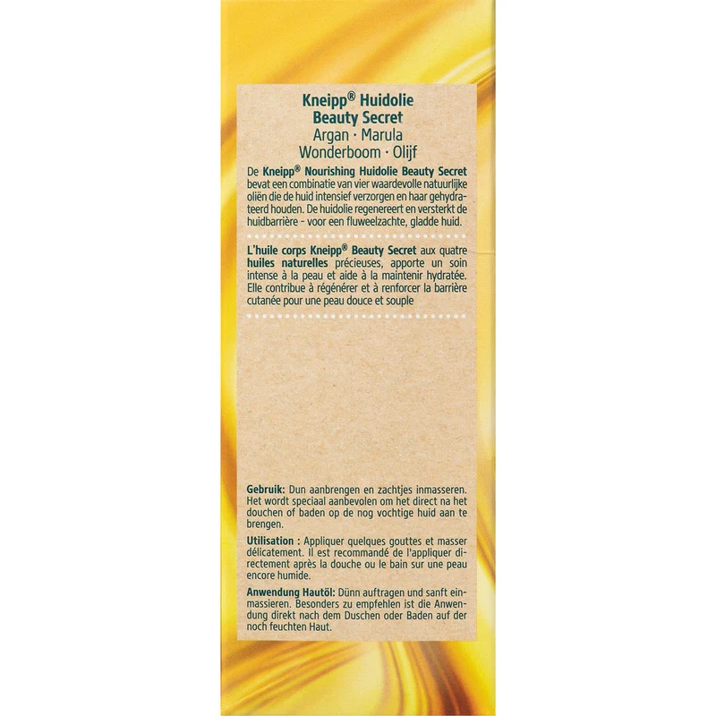 Kneipp Beauty secret nourishing huidolie 100 Milliliter