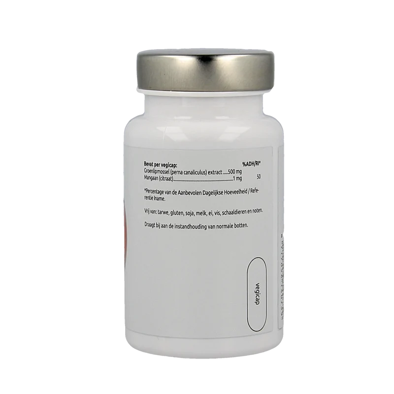 VitOrtho Groenlipmossel extract 500mg 60.00 Vegetarische capsules