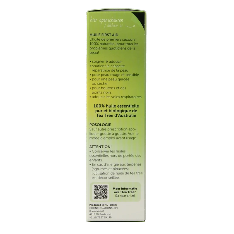 Chi Tea tree (eerste hulp) bio 10.00 Milliliter