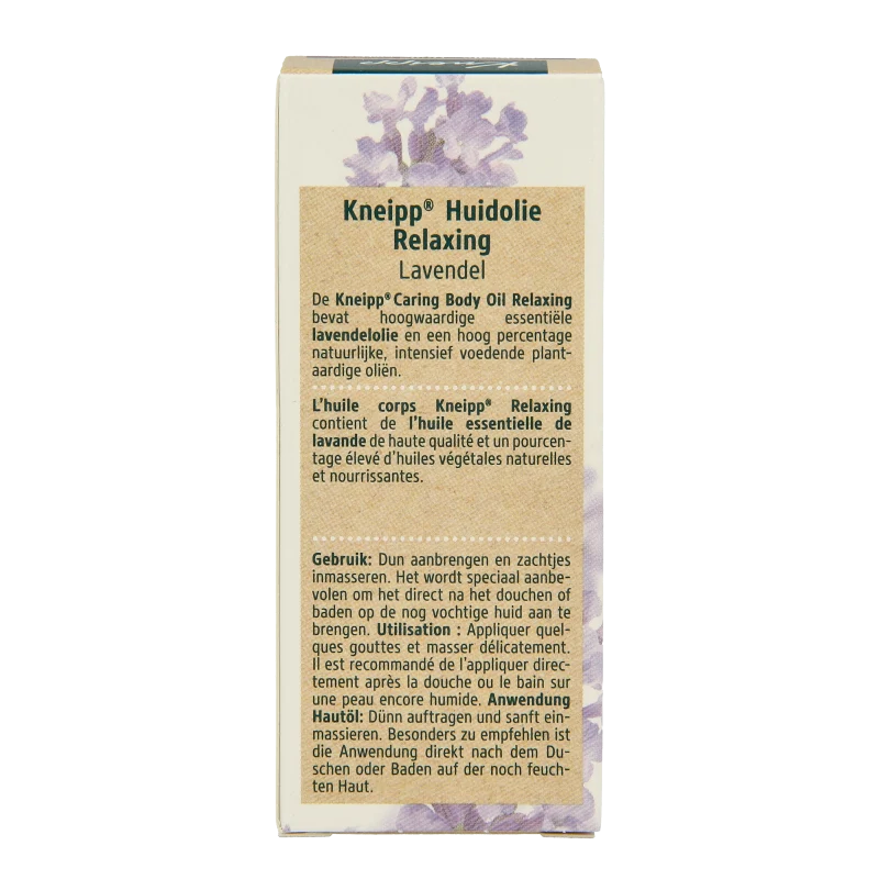 Kneipp Relaxing caring body oil lavendel mini 20 Milliliter