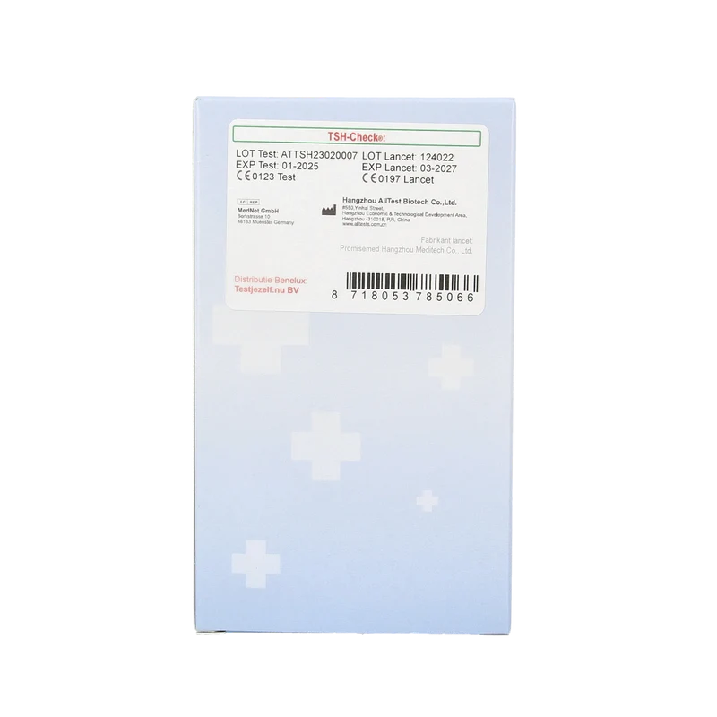 Testjezelf.nu Schildklier bloed zelftest 1.00 Stuks