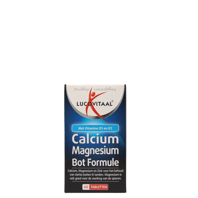 Lucovitaal Calcium magnesium botformule 60.00 Tabletten