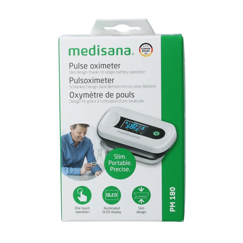 Medisana PM180 Saturatie/pulseoxi meter 1.00 Stuks
