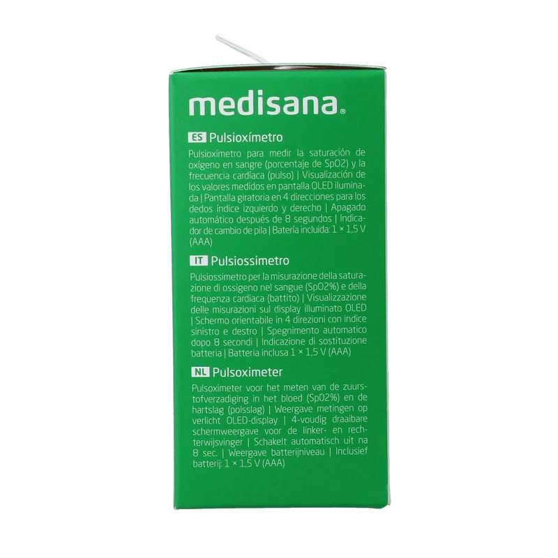 Medisana PM180 Saturatie/pulseoxi meter 1.00 Stuks