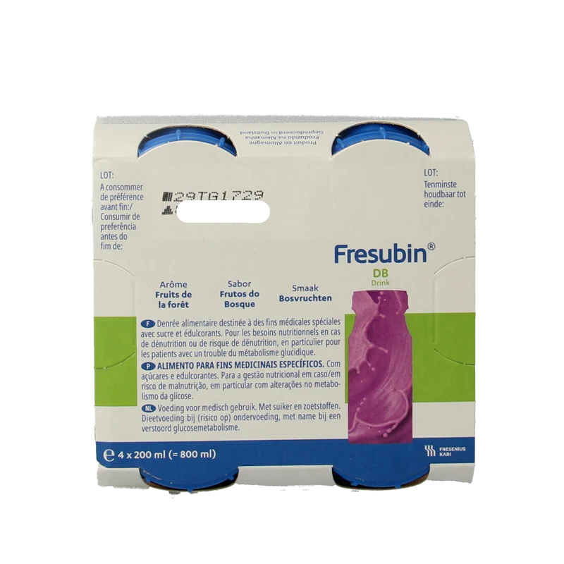 Fresubin DB drink bosvruchten 200ml 4.00 Stuks