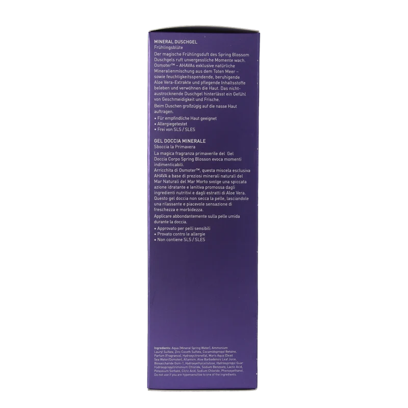 Ahava Mineral showergel spring blossom 200.00 Milliliter