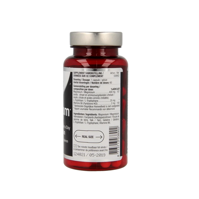 Lucovitaal Magnesium 400 met B6 en L-Tryptofaan 60.00 Capsules