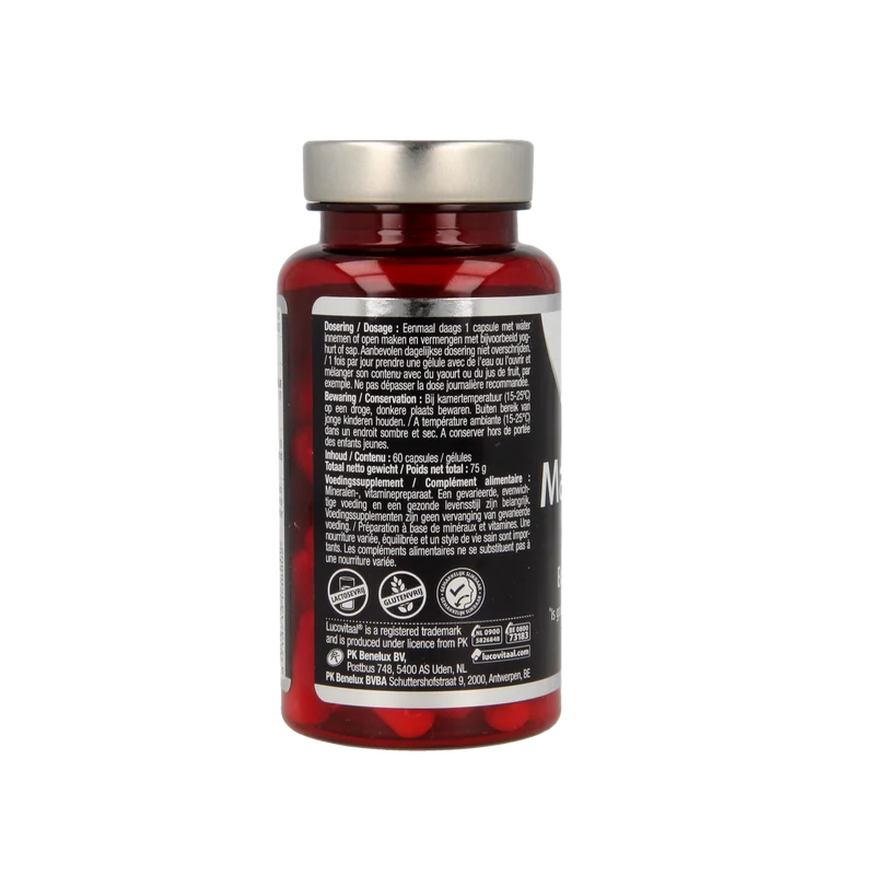Lucovitaal Magnesium 400 met B6 en L-Tryptofaan 60.00 Capsules