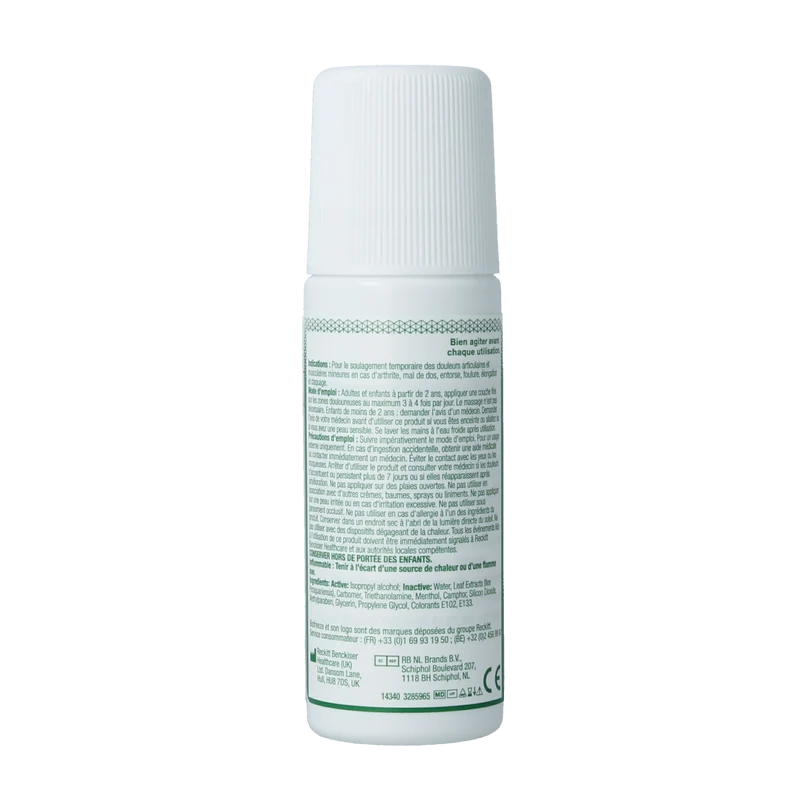 Biofreeze Gel koude werking roller 89.00 Milliliter