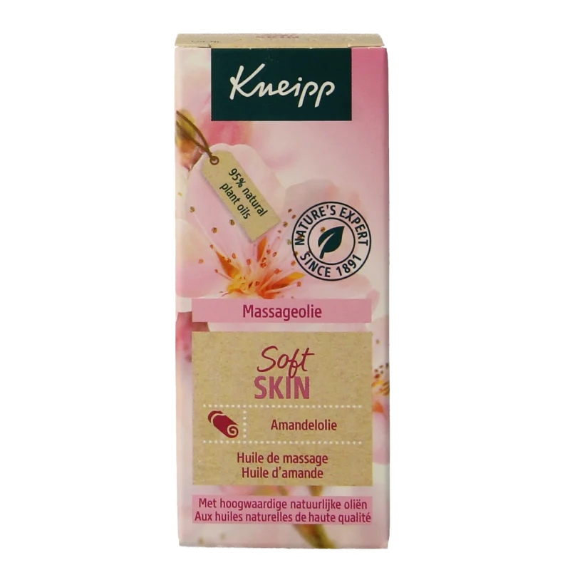 Kneipp Massageolie amandel mini 20 Milliliter