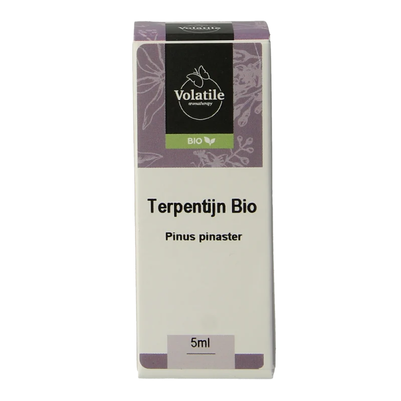 Volatile Terpentijn bio 5.00 Milliliter