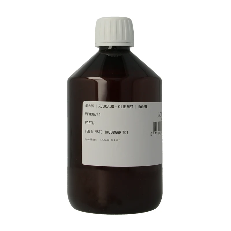 Jacob Hooy Avocado olie 500.00 Milliliter