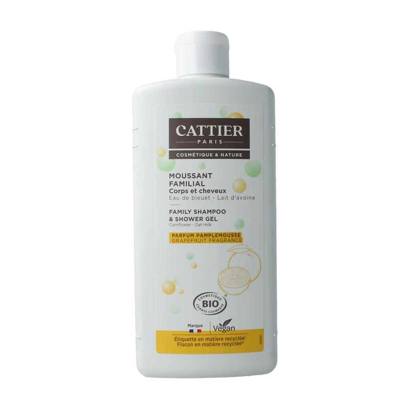Cattier Family shampoo en showergel 500.00 Milliliter
