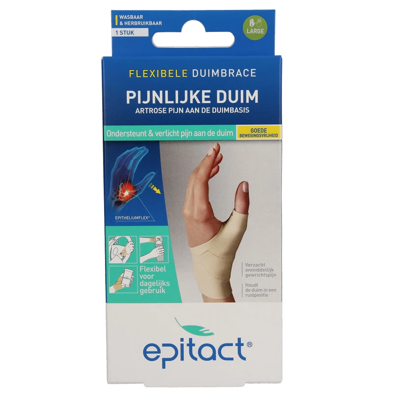 Epitact Duim orthese dag links maat L 1.00 Stuks