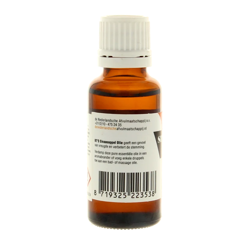 BT'S Sinaasappel olie 25.00 Milliliter
