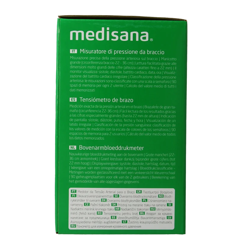 Medisana Bloeddrukmeter bovenarm BU512 1.00 Stuks