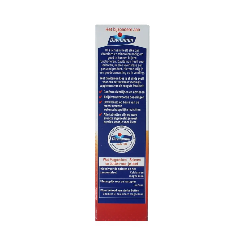 Davitamon Magnesium spieren en botten 42.00 Tabletten
