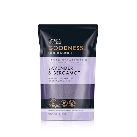Baylis & Harding Goodness bath salts sleep lavender & bergamot 1.00 Kilogram