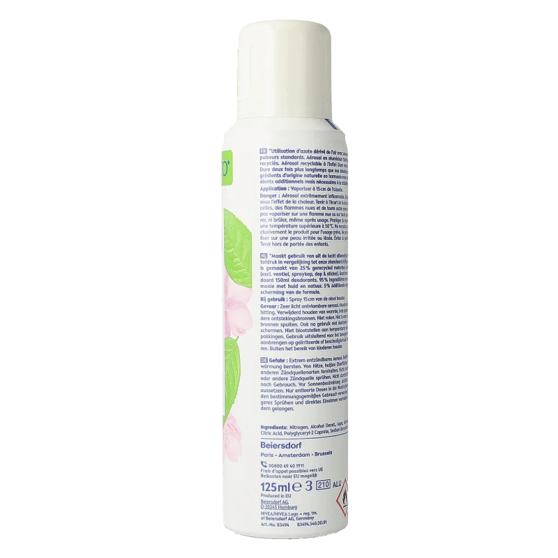 Nivea Naturally good bio green tea ecodeo 125 Milliliter