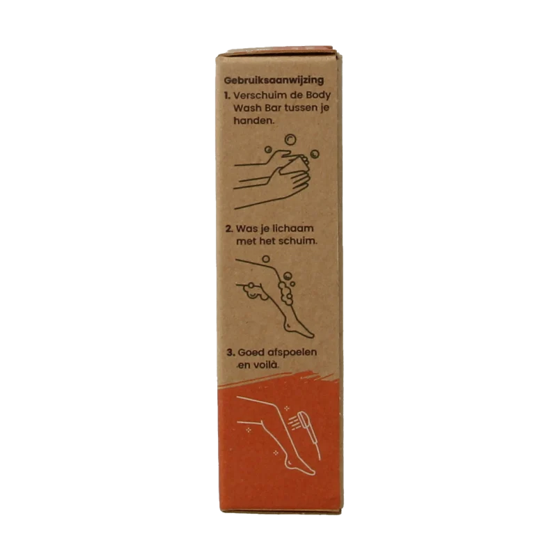 Happysoaps Body bar arganolie en rozemarijn 100 Gram