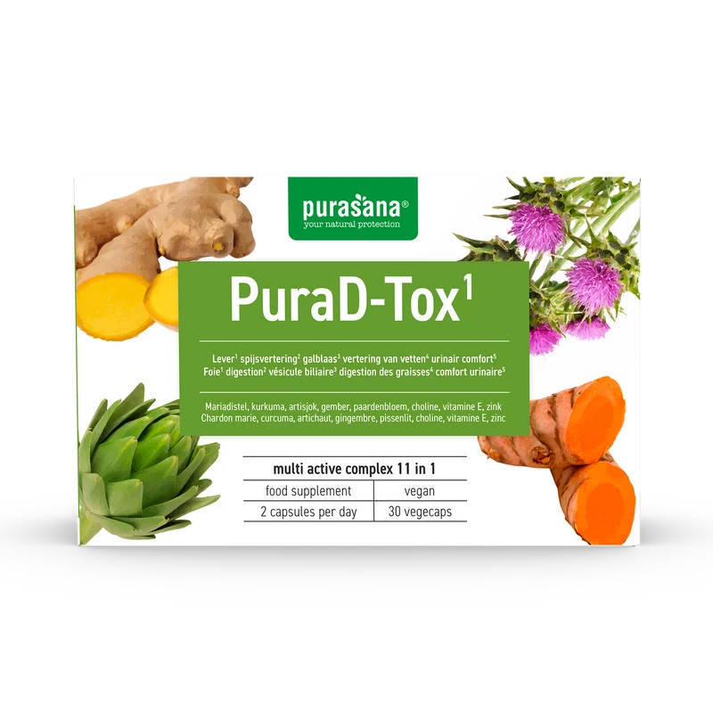 Purasana Purad-tox 30.00 Vegetarische capsules