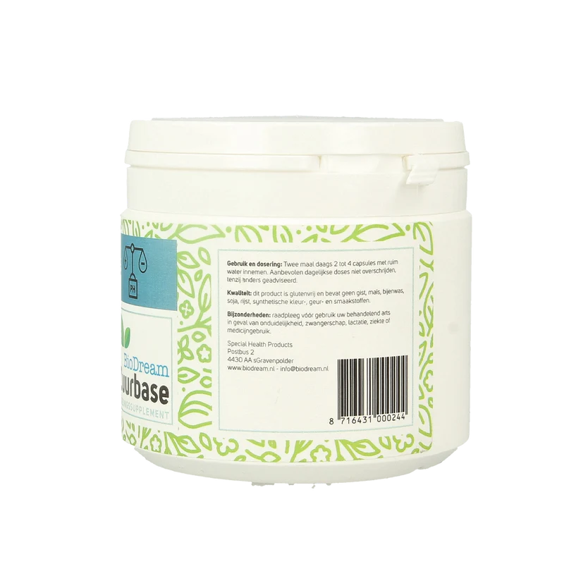Biodream Zuur base balance 250.00 Capsules